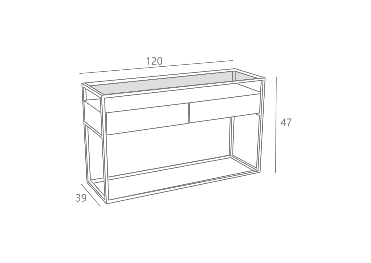 California Console Table